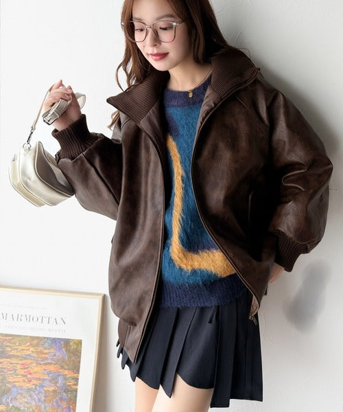 J 515　レザージャケット 革ジャン 002_08ee2df0-083c-4796-84ab-