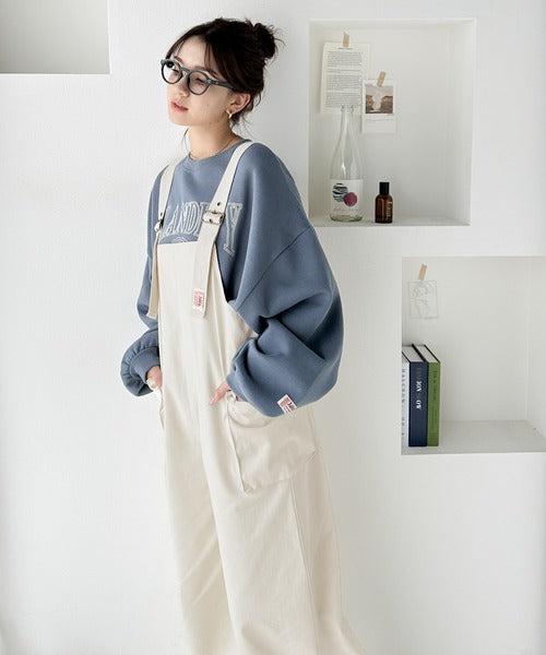 CAT サロペット 1750 カーキ L 2着 クレヒフク 春夏秋冬