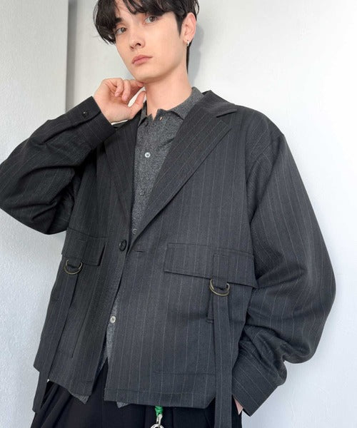 JaVaジャバコラボ》シャツ感覚で羽織れる「軽アウター」ショート丈