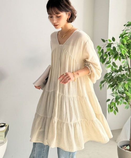 Classical Evon】華やかさと体型カバーを両立する、着回し抜群な1枚