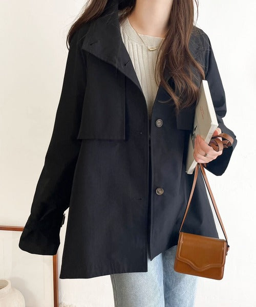 ella_selectshop トレンチケープ　トレンチコート　ポンチョ 楽天市場】HERNO ヘルノ ケープコート TRENCH MANTELLA DEAN