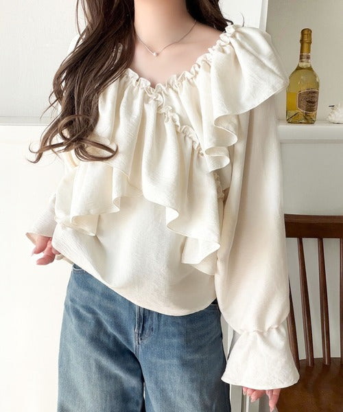 タグ付き新品未使用romileキャンディネックブラウス 2352-62M8033221.jpg?v=1708921023