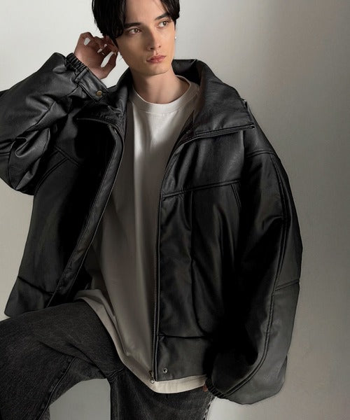 JaVa ジャバコラボ》寒さ知らずの防寒力！高級感あふれる中綿フェイク