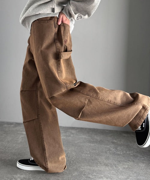 KUSKOHC クシコックブラウン ワイドパンツ 24AW KUSIKOHCブラウン 