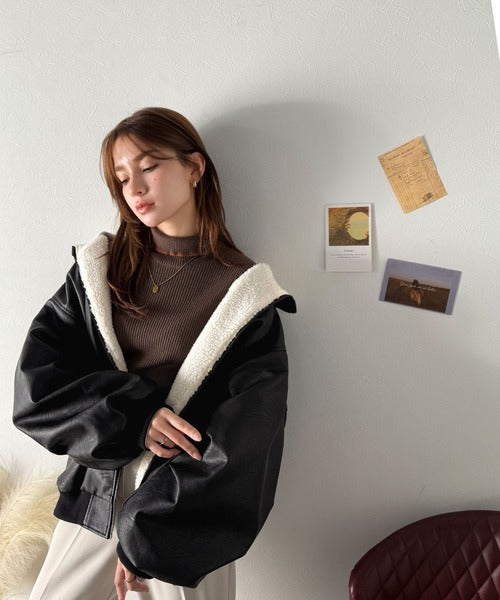 JaVaジャバコラボ》気分に合わせて変化を楽しむ。2wayフェイクレザー