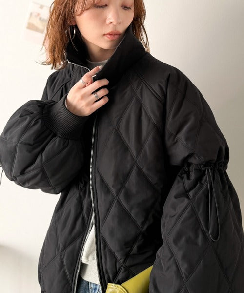 JaVaジャバコラボ》大人カジュアルの主役。ダブルキルティング袖