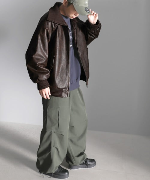 ヴィンテージ　JURGEN LEHL ノーカラージャケット ブラウン ヴィンテージウォッシュレザージャケット | ファッション通販