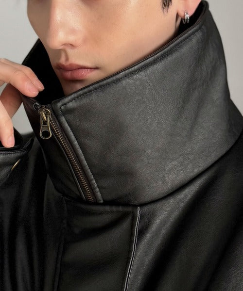 Javaジャバコラボ》寒さ知らずの防寒力！高級感あふれる中綿フェイク