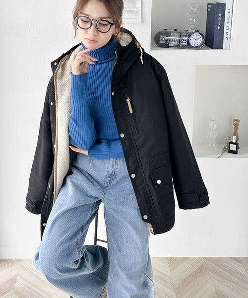 family+】1枚でいいとこどり♪ボアライナー付き3wayハイブリッド family+】1枚でいいとこどり♪ボアライナー付き3wayハイブリッド