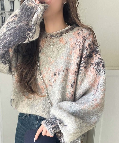 JaVaジャバコラボ》ふんわり包まれる、冬映え主役ニット