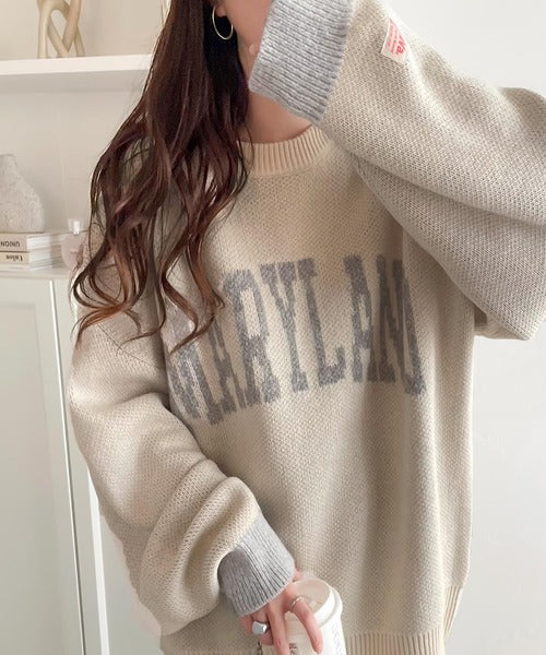 JaVa ジャバコラボ》大人カジュアルの定番。2wayMIXヤーンバイカラー