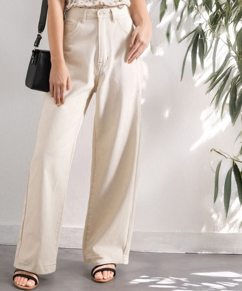 美シルエット。ハイウエストルーズデニムパンツ ce0900001 – Classical Elf