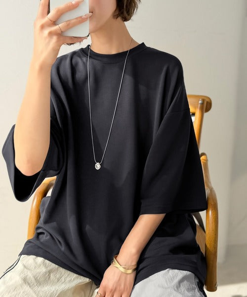 艶感素材でゆったりな着心地。ダンボールビッグTシャツ ce1260189