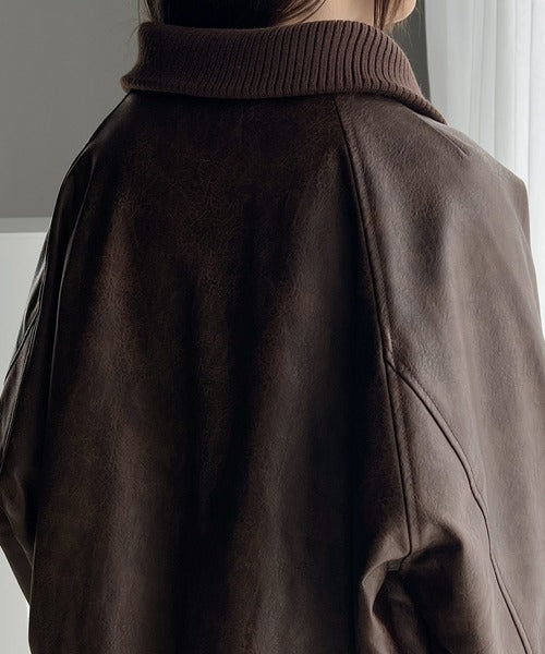 votole【ヴォトル】フェイクレザージャケット votole【ヴォトル】フェイクレザージャケット - メルカリ