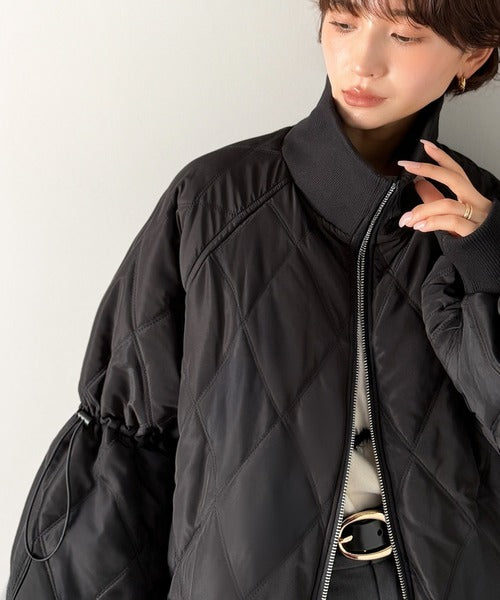 JaVaジャバコラボ》大人カジュアルの主役。ダブルキルティング袖