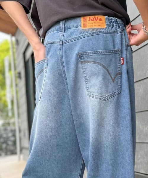 JaVaジャバコラボ》【接触冷感・速乾機能付き】清涼素材で夏でもデニム
