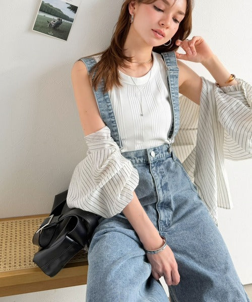 AYA×クラシカルエルフコラボ》サスペンダーの着脱で印象ガラリ。2way