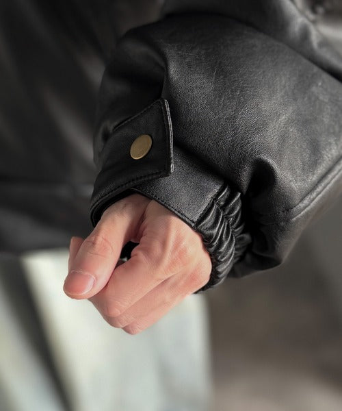 Javaジャバコラボ》寒さ知らずの防寒力！高級感あふれる中綿フェイク