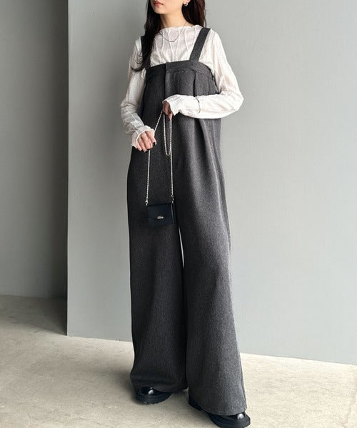 着こなし自由な2WAY仕様♪サス取り外しサロペット（セットアップ可