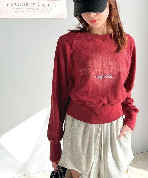 Le Velvets(値下げ不可) mily bilet】カジュアルだけどこなれ感たっぷり。ラインストーン