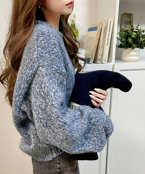 BEAUTY&YOUTH ヘアリーフォルムセーター　ネイビー ニット　ラクーン BEAUTY&YOUTH UNITED ARROWS（ニット/セーター）のフリマアイテム一覧