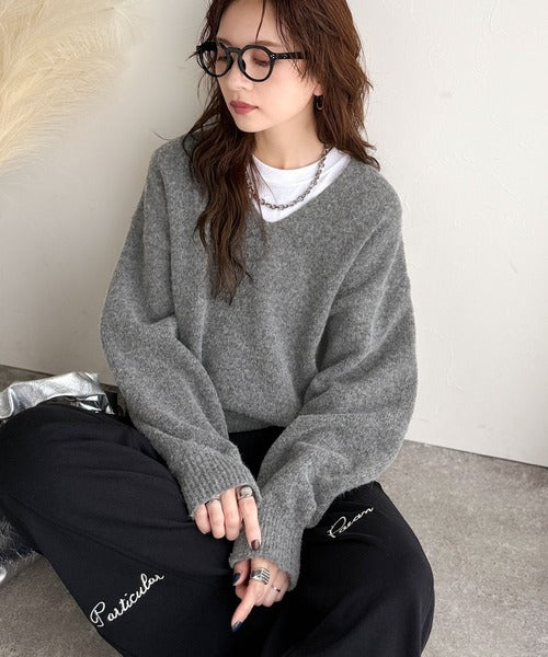 アパルトモン　ELE STOLYOF Vネック ニット 今季完売 L'Appartement アパルトモン ELE STOLYOF Vネックニット