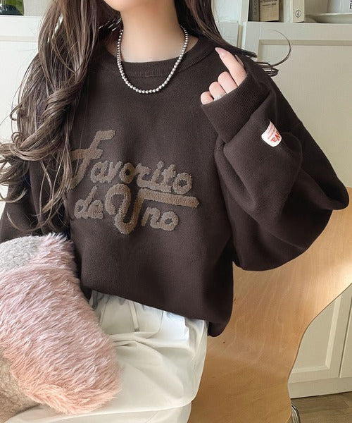 JaVaジャバコラボ》後ろタックで作る旬シルエット♪サガラ刺繍風ロゴ