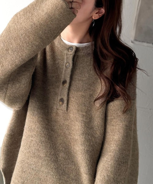 G/FORE ベージュ セーター 新品•未使用 タグ付き 自然な華奢見え。さりげない配色でこなれ感を演出♪ダブルフェイス素材
