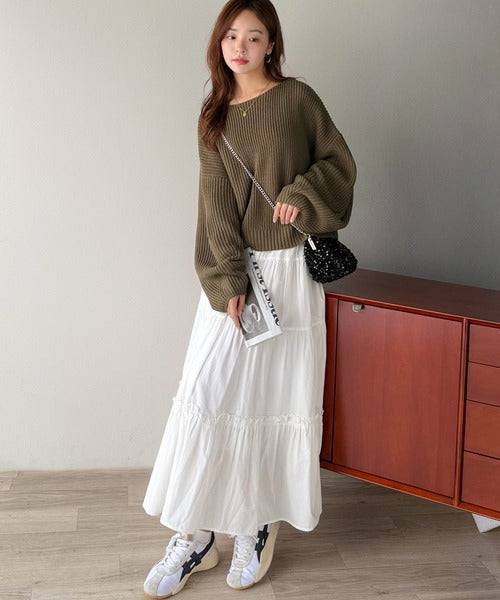 立体スリーブで叶える、こなれシルエット。コクーンスリーブシンプル