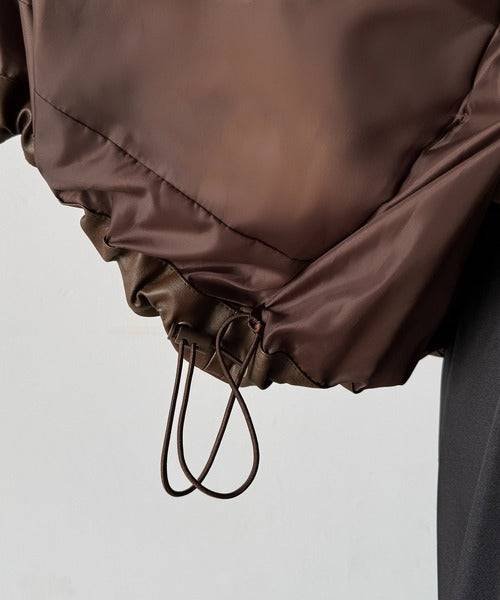 JaVa ジャバコラボ》寒さ知らずの防寒力！高級感あふれる中綿フェイク