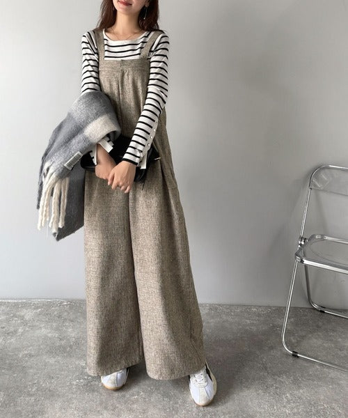 着こなし自由な2WAY仕様♪サス取り外しサロペット（セットアップ可