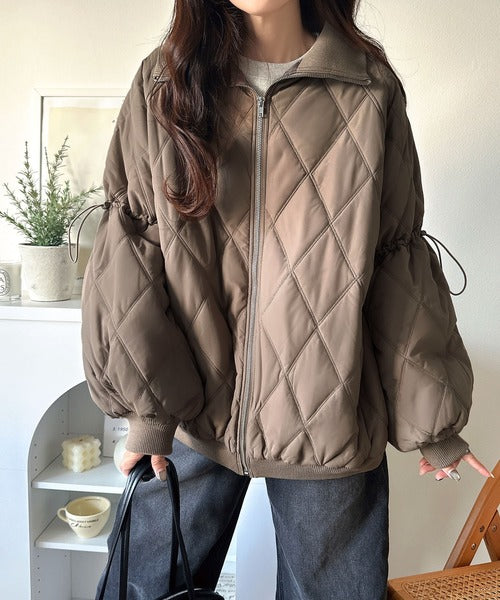 JaVaジャバコラボ》大人カジュアルの主役。ダブルキルティング袖