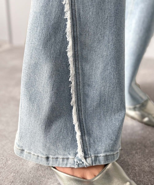 mily bilet】とにかく美脚！サイドフリンジ使いヴィンテージ風