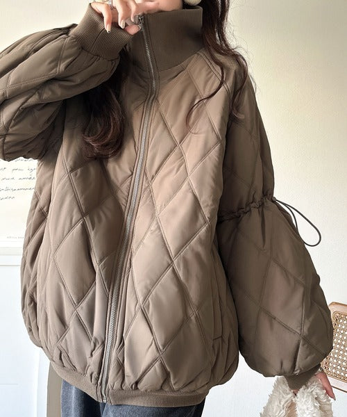 JaVaジャバコラボ》大人カジュアルの主役。ダブルキルティング袖