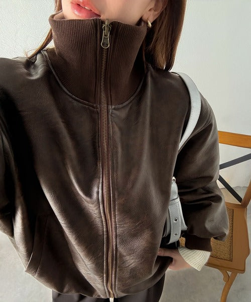 JaVaジャバコラボ》気分に合わせて変化を楽しむ。2wayフェイクレザー