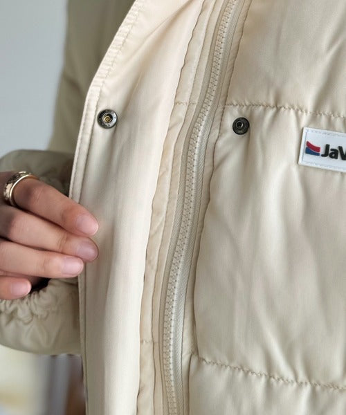 JaVaジャバコラボ》トレンド感も暖かさも叶える。ショート丈スタンド