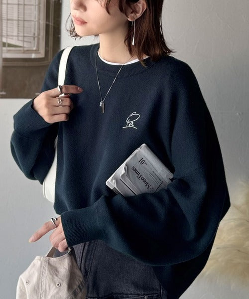 眩暈SIREN 刺繍スウェット　XL MARVEL（マーベル） トレーナー スウェット 「 」 クルーネック 刺繍