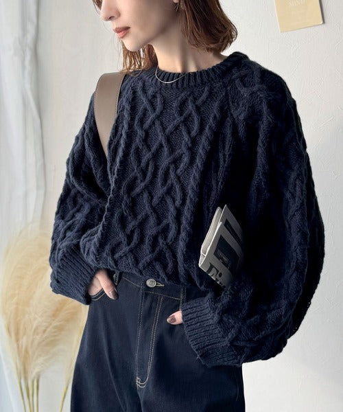 ARTEFACT ローゲージケーブルニットプルオーバー 1(S) 極美品 ARTEFACT ローゲージケーブルニットプルオーバー 1(S) 極美品 SALON