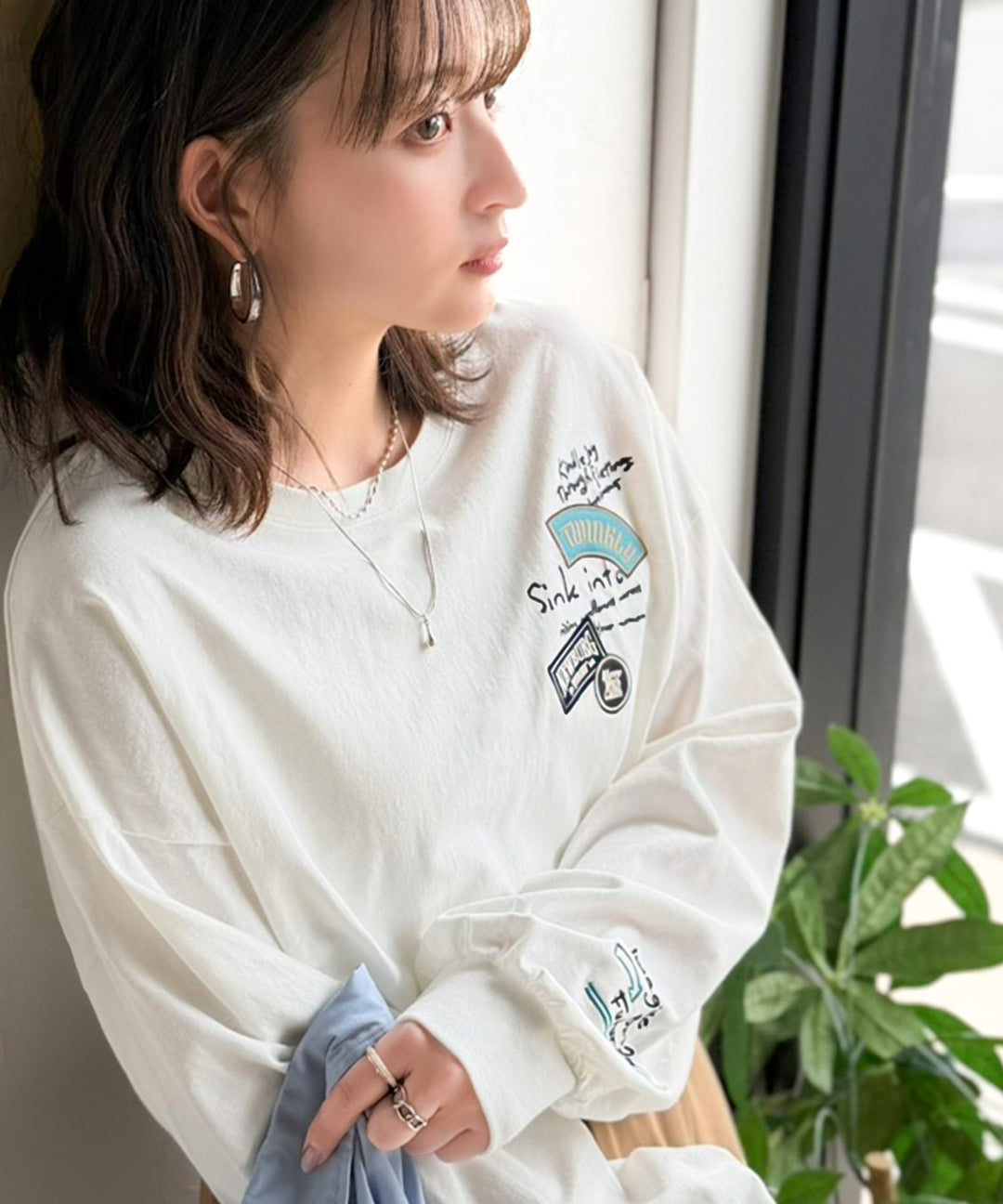 ゆるさの中に「ちょうどいい」お洒落感！綿100％刺繍ワッペンドルマン