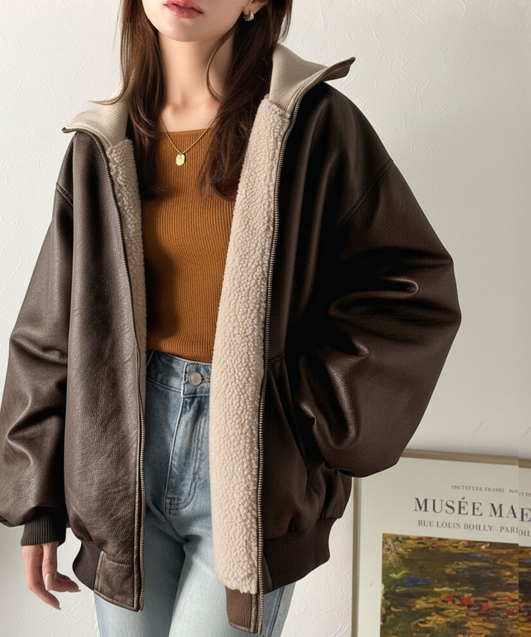 JaVaジャバコラボ》気分に合わせて変化を楽しむ。2wayフェイクレザー