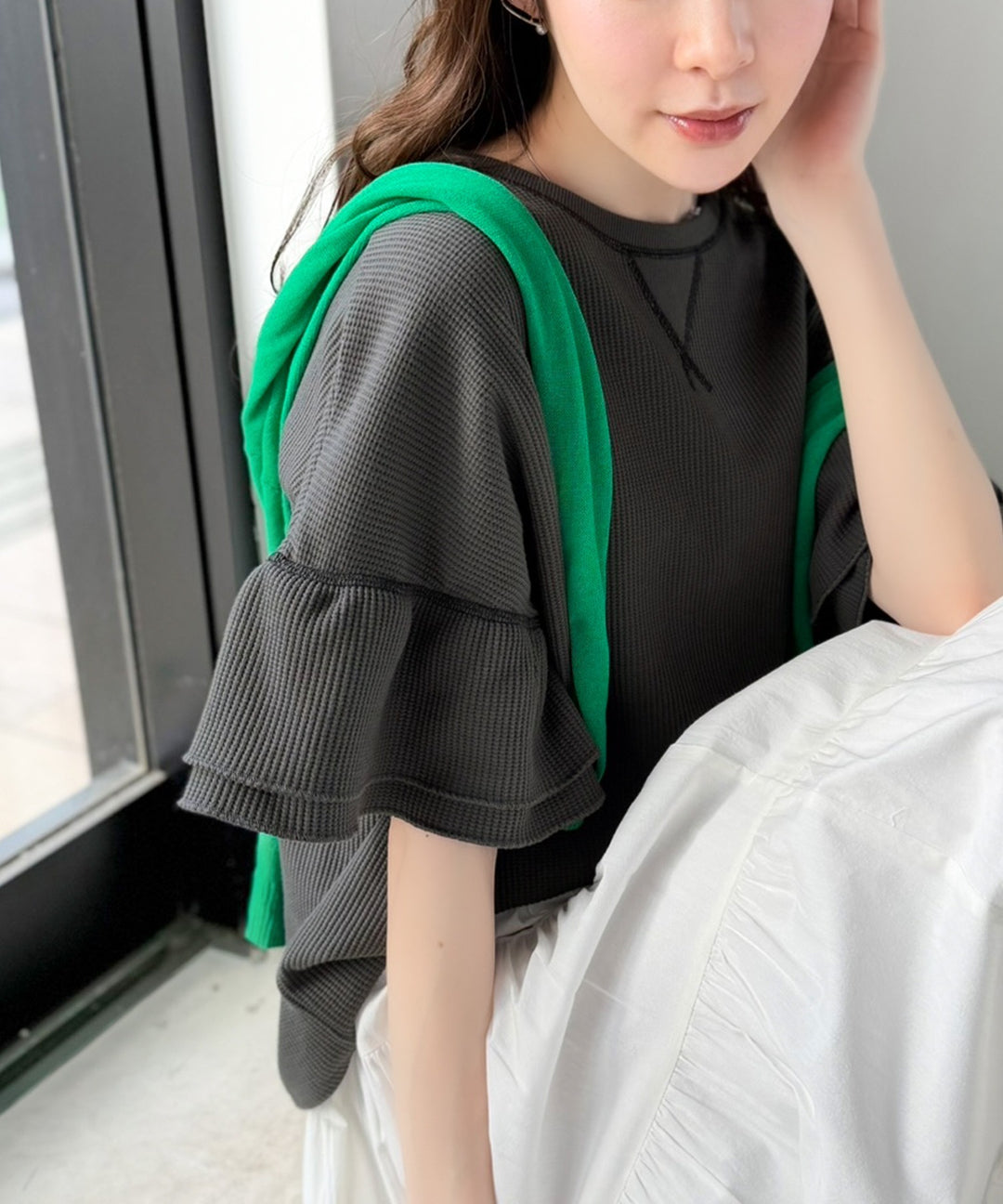 JaVaジャバコラボ》甘さと着やすさの絶妙バランス。ワッフルダブル