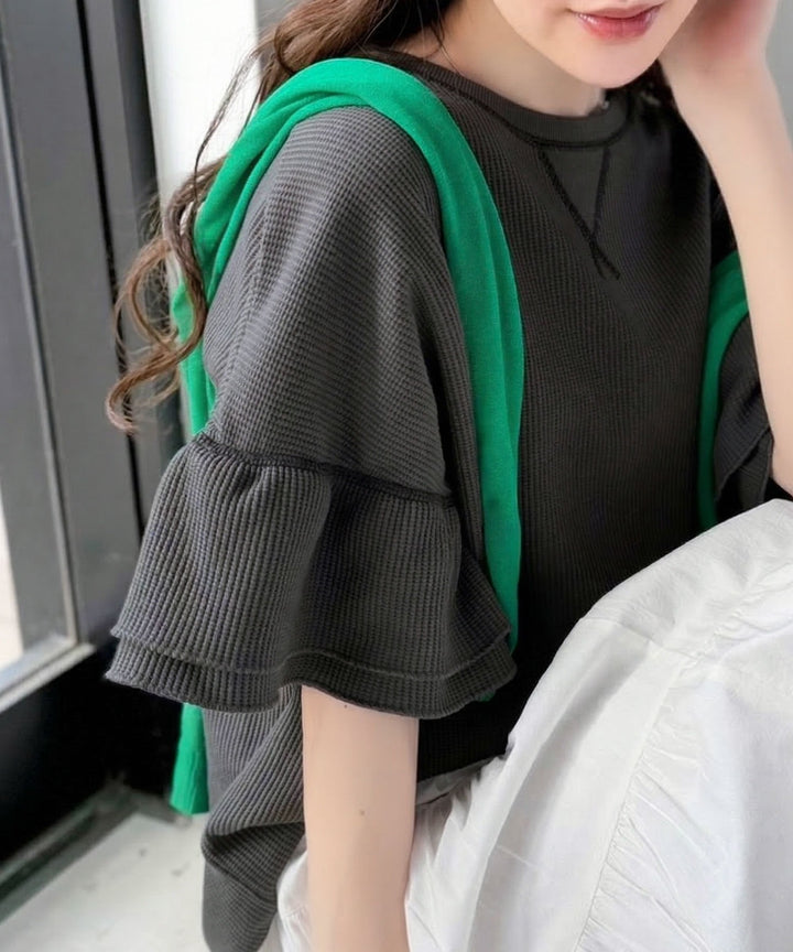 JaVaジャバコラボ》甘さと着やすさの絶妙バランス。ワッフルダブル