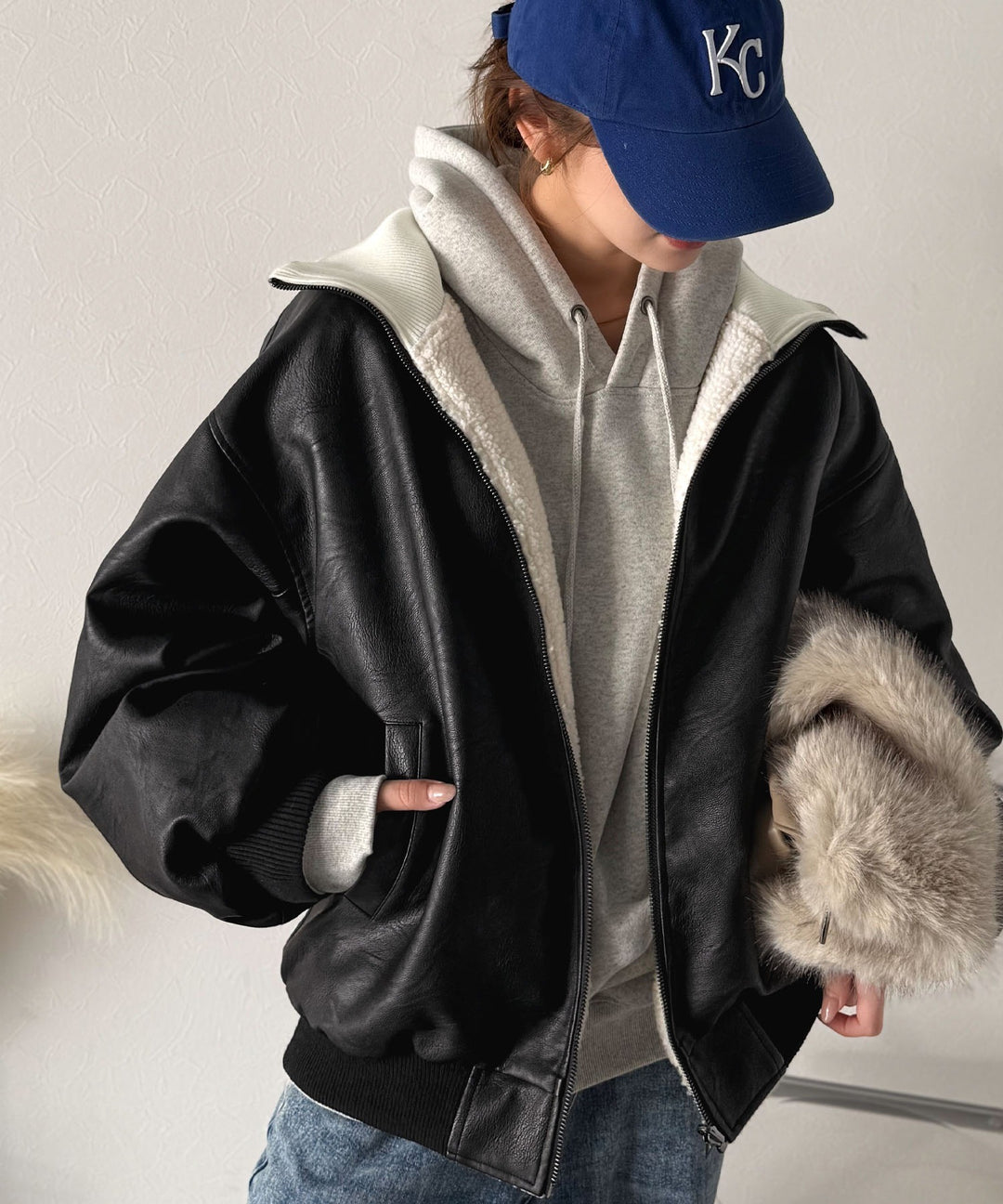 JaVaジャバコラボ》気分に合わせて変化を楽しむ。2wayフェイクレザー