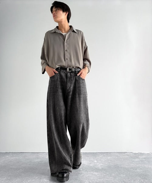 ヴィンテージ　CLAYTON GREYHOUNDS 鬼フェード　炭黒 ヴィンテージ CLAYTON GREYHOUNDS 鬼フェード 炭黒