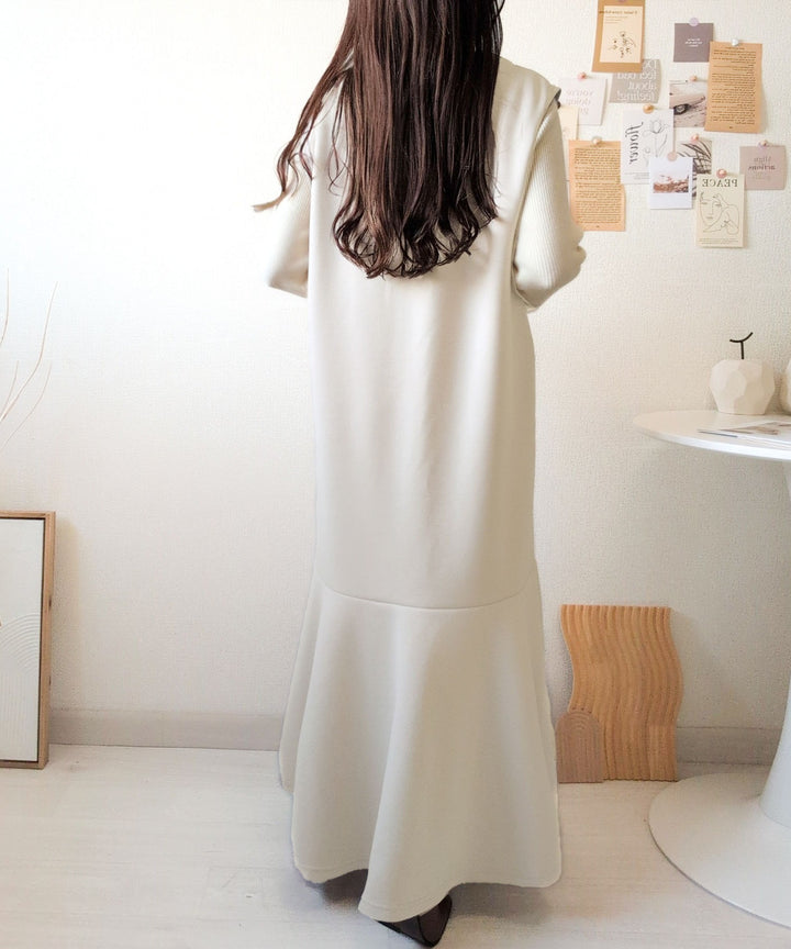 エルフ レトロが気分。エルボ―パッチハーフジップフリースプルオーバー[品番