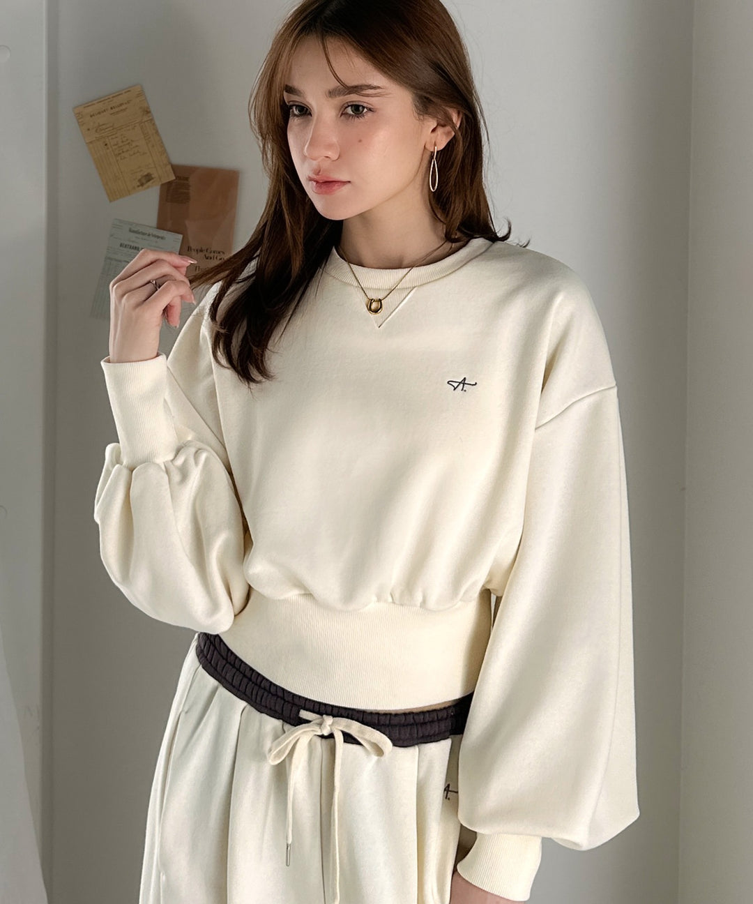 AYA×クラシカルエルフコラボ》カジュアルなのにちゃんと女っぽ♪胸元