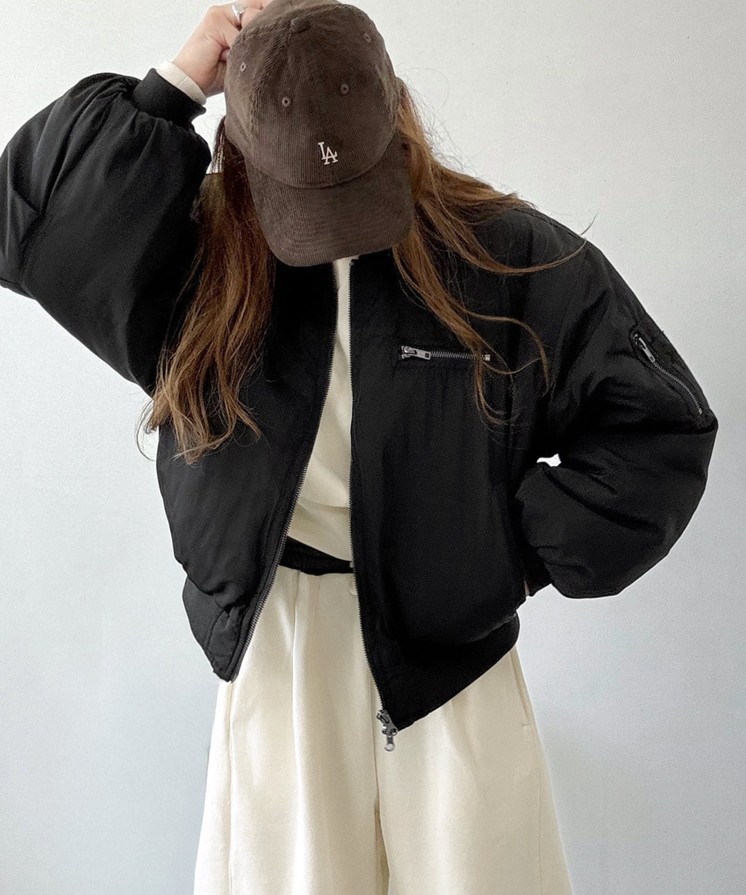 AYA×クラシカルエルフコラボ》ボリューム感と軽やかさを両立。中綿入り 