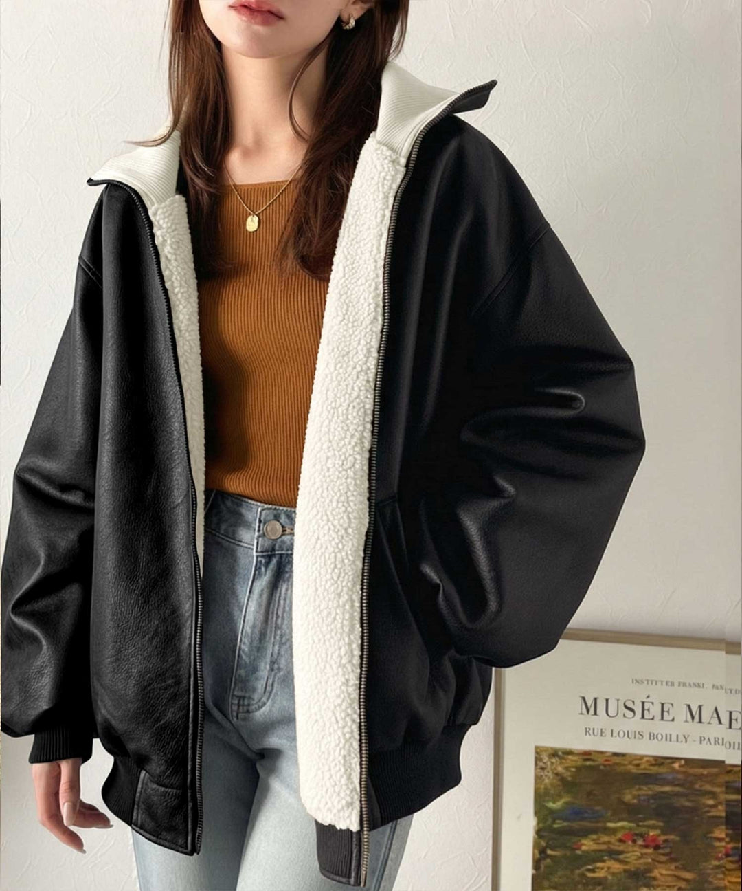 JaVaジャバコラボ》気分に合わせて変化を楽しむ。2wayフェイクレザー