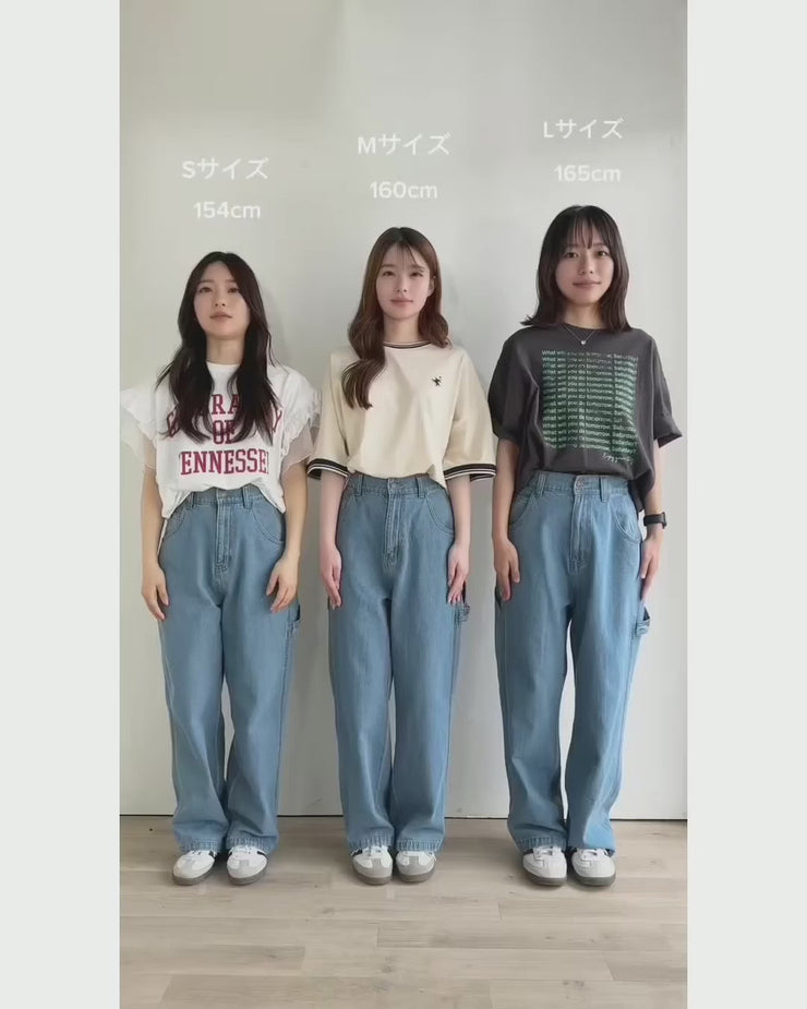 JaVa ジャバコラボ》ワイドな今っぽシルエット。メンズライク