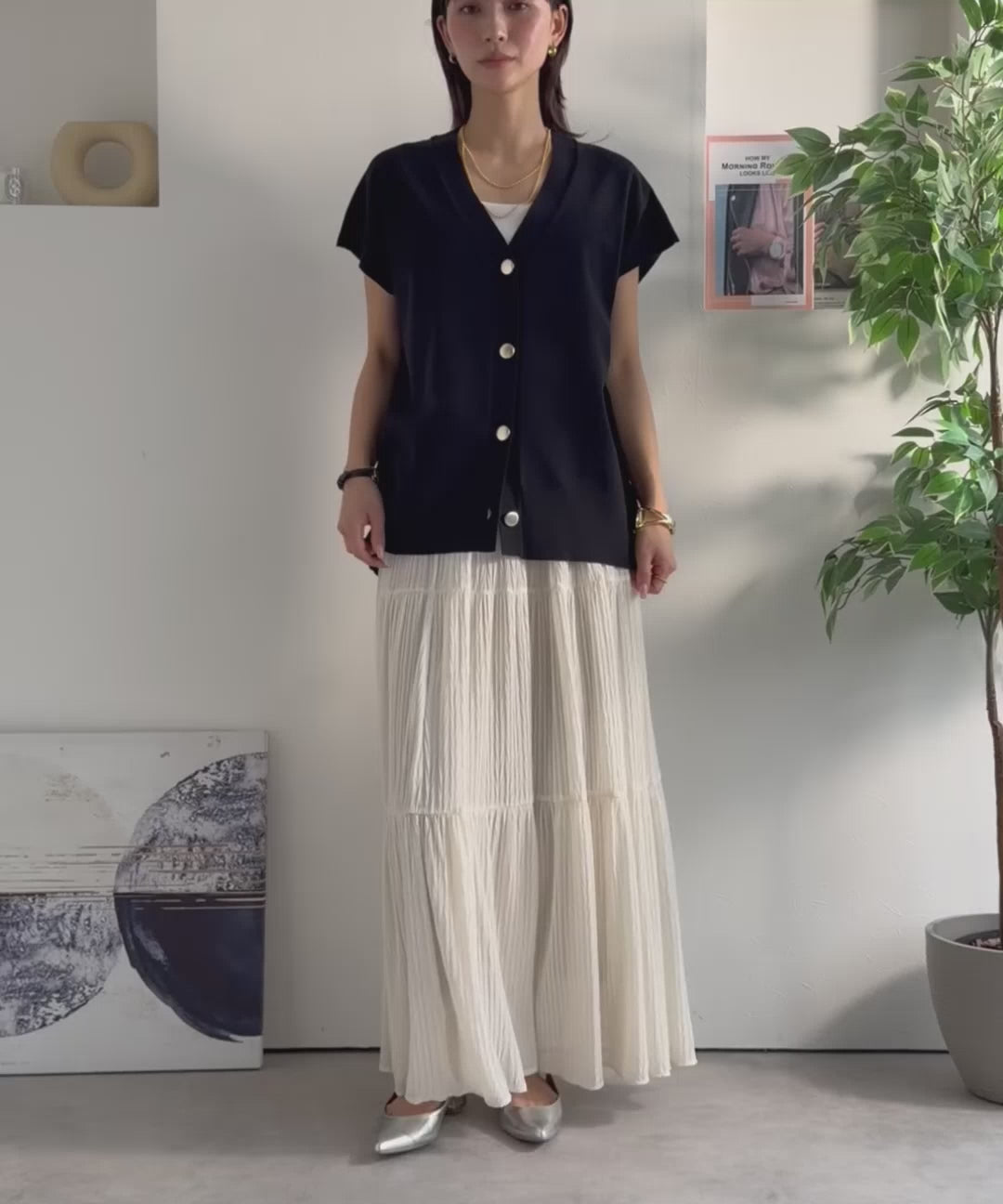 JaVa ジャバコラボ》楽ちんなのにレディライク。ワッフルマーメイド